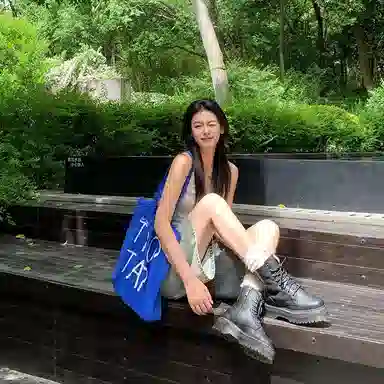 淑好百 复古高腰宽松小个子直筒五分牛仔短裤 女款