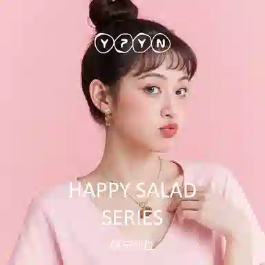 一撇一捺 泰迪狗狗潮流百搭棕色颈饰高级精致可爱 合金 项链 女款