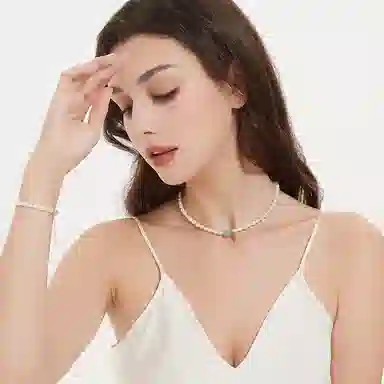 一撇一捺 云朵系列珍珠欧泊 手链 女款