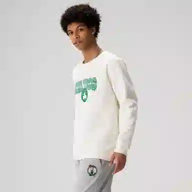 NBA Celtics Crewneck Sweatshirt White