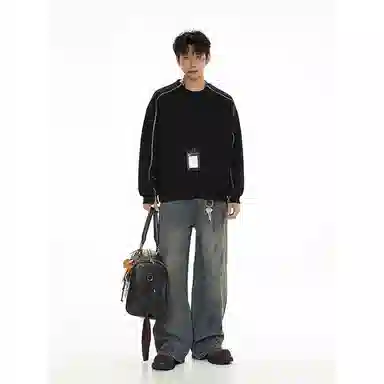 Youlin Retro Zipper Sweatshirt