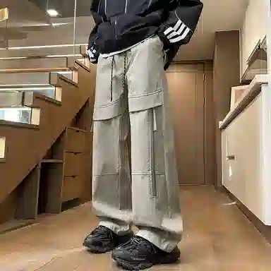 佑麟 配马丁靴的裤子春季防风防水机能裤户外三防工装登山休闲裤 男女同款