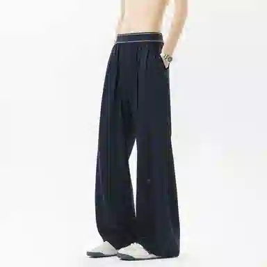 佑麟 美式直筒垂感西裤夏季冰丝速干裤子户外运动防晒长裤休闲裤 男女同款