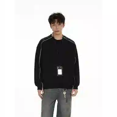 Youlin Retro Zipper Sweatshirt