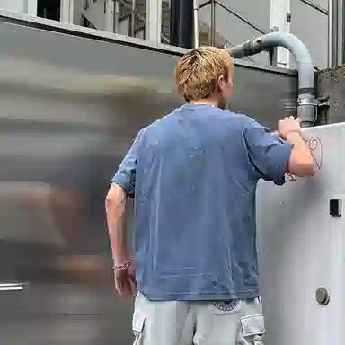 Younger Song Retro Dice Print T-Shirt