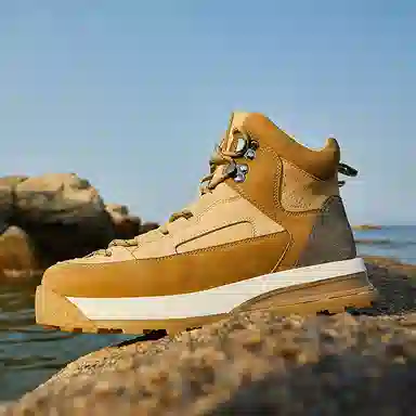 Hautton Jeans Brown Martin Boots