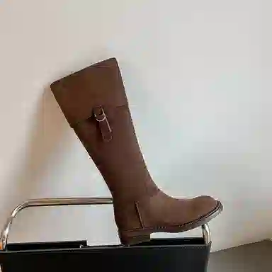 PVAJ Vintage Leather Long Boots