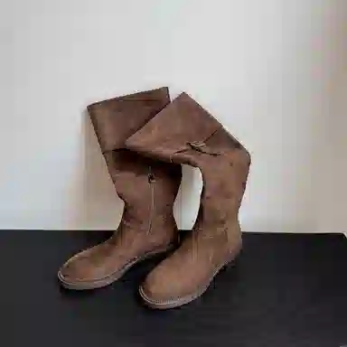 PVAJ Vintage Leather Long Boots