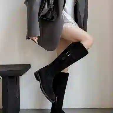 PVAJ Vintage Leather Long Boots