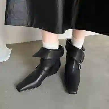 PVAJ Western Studded Leather Boots