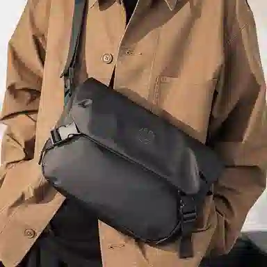 ROSEROOEN Small Messenger Bag Black