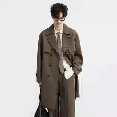EARL JOEL Classic Trench Coat