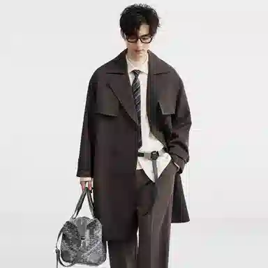 EARL JOEL Classic Trench Coat