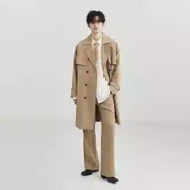 EARL JOEL Classic Trench Coat
