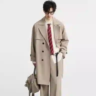 EARL JOEL Classic Trench Coat