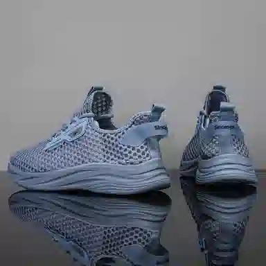 双星八特 潮流时尚运动简约耐磨减震防滑透气 低帮跑步鞋 男女同款