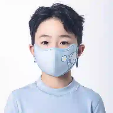 米度狗 秋冬防寒 澳绒 防晒面罩 儿童款