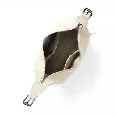 红蜻蜓 经典质感百搭 牛皮 饺子包单肩包 中号 女款 多色