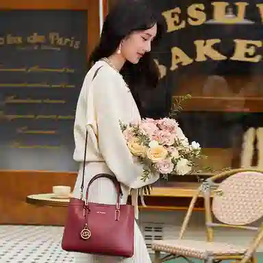 Red Dragonfly Kelly Bag Medium