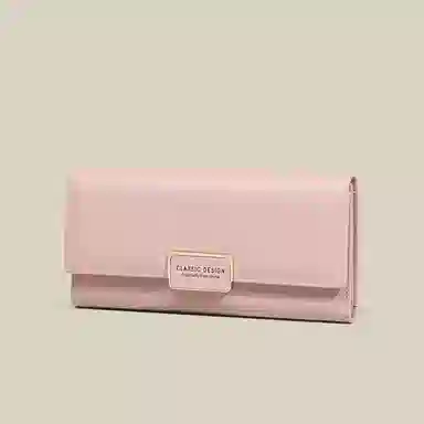 VINEY Long Leather Wallet