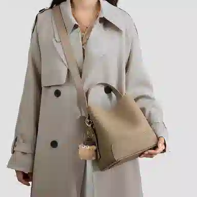 VINEY Bucket Bag Elephant Grey