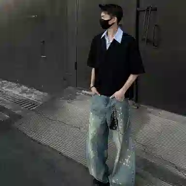 230PAINT STAIN PoloT