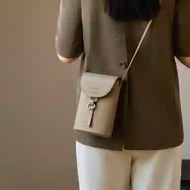 Nalantu Crossbody Bag Elephant Grey/Ivory