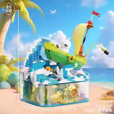 WL-CREATIVE 933pcs 3004