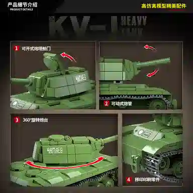 QUAN GUAN KV-1 461pcs 100271