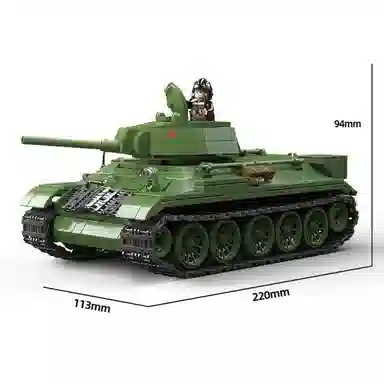 QUAN GUAN T-34 1013pcs 100276T-3476