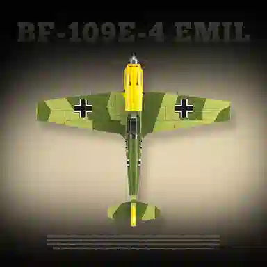 QUAN GUAN BF-109E-4 631pcs 100288