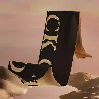 高梵 黑金高定保暖加厚 绒线围巾 男女同款情侣款 黑色