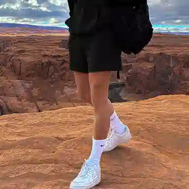 我是大卫 宽松美式户外透气百搭健身休闲短裤 男款 灰色