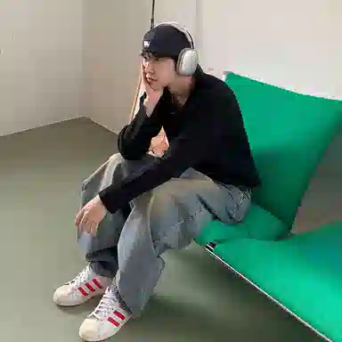 Wo Shi Da Wei Jeans Blue