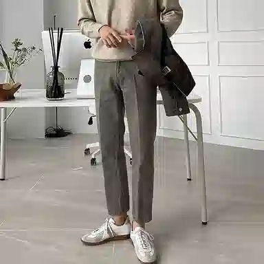 我是大卫 垂感直筒休闲牛仔裤 男女同款