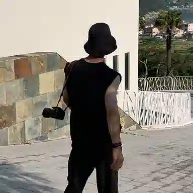 我是大卫 夏季潮牌个性嘻哈休闲宽松运动背心 男款