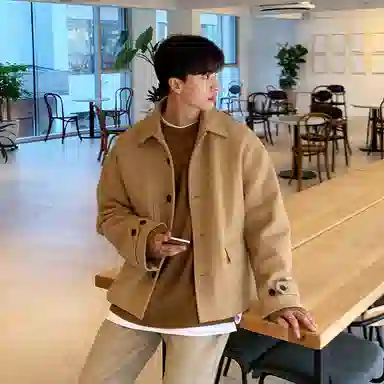 Wo Shi Da Wei Retro Wool Jacket