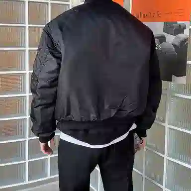 我是大卫 时尚韩版飞行员潮流复古棒球服夹克 男女同款