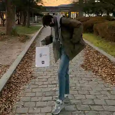 我是大卫 立领工装港风保暖夹克外套棉服 男女同款