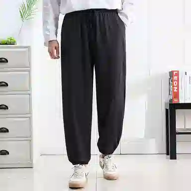 我是大卫 直筒宽松百搭运动时尚休闲裤 男女同款