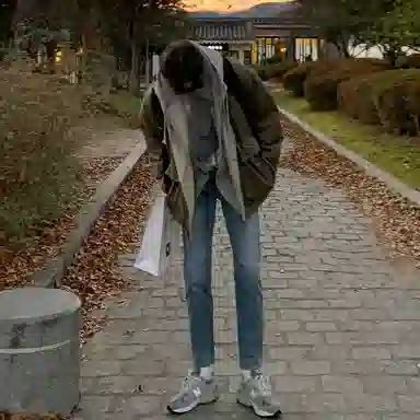 我是大卫 立领工装港风保暖夹克外套棉服 男女同款