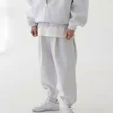 我是大卫 慵懒风宽松百搭简约休闲裤 男女同款