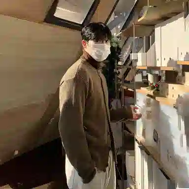 我是大卫 港风复古宽松慵懒感休闲外套开衫针织衫 男女同款