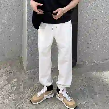 我是大卫 直筒宽松百搭运动时尚休闲裤 男女同款