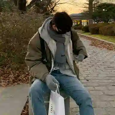 我是大卫 立领工装港风保暖夹克外套棉服 男女同款