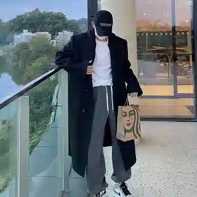 I Am David Classic Wool Coat