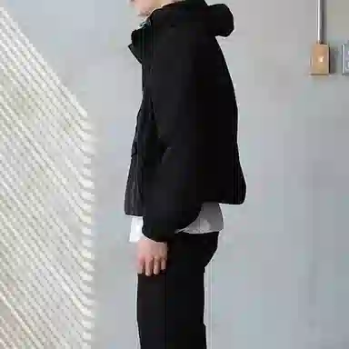 我是大卫 半拉链连帽户外两件套防晒衣束脚裤休闲运动套装 男女同款