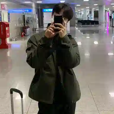 我是大卫 立领工装韩版保暖加厚夹克外套 男女同款