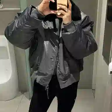 我是大卫 机能风翻领保暖休闲外套夹克 男女同款