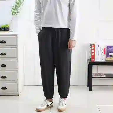 我是大卫 直筒宽松百搭运动时尚休闲裤 男女同款